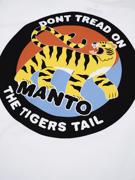 MANTO tigers tail tshirt - white